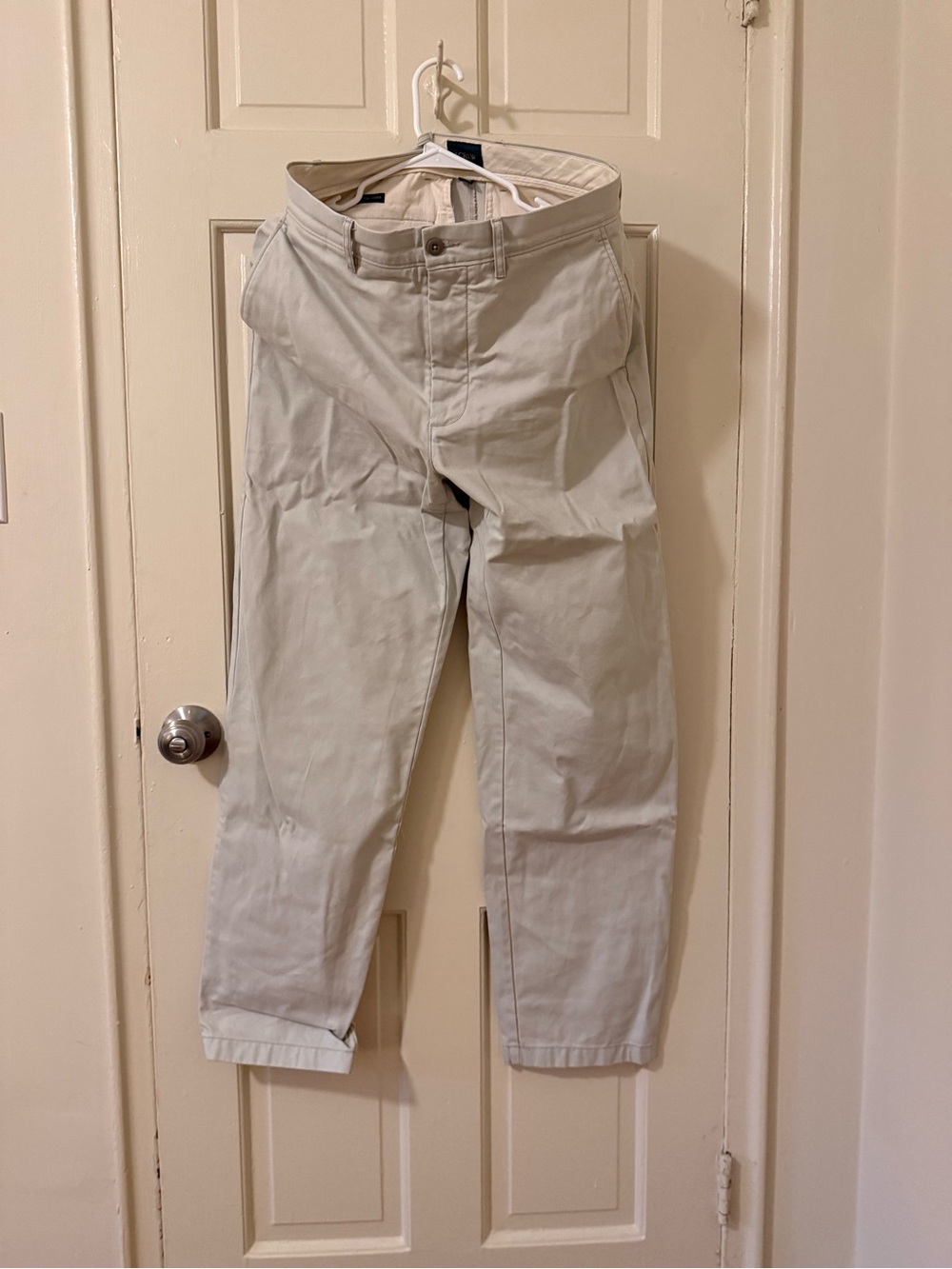 J. Crew Classic Chino Pants in Stone 32 x 34 - Picture 2 of 3